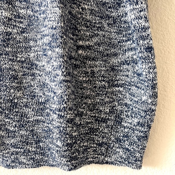 NWT J. Crew Two Color Slub 100% Cotton Marled Crewneck Long Sleeve Sweater SZ XL - Picture 10 of 16